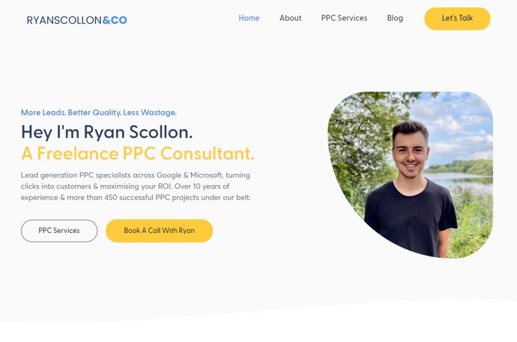 Ryan Scollon - PPC Consultant marketing portfolio