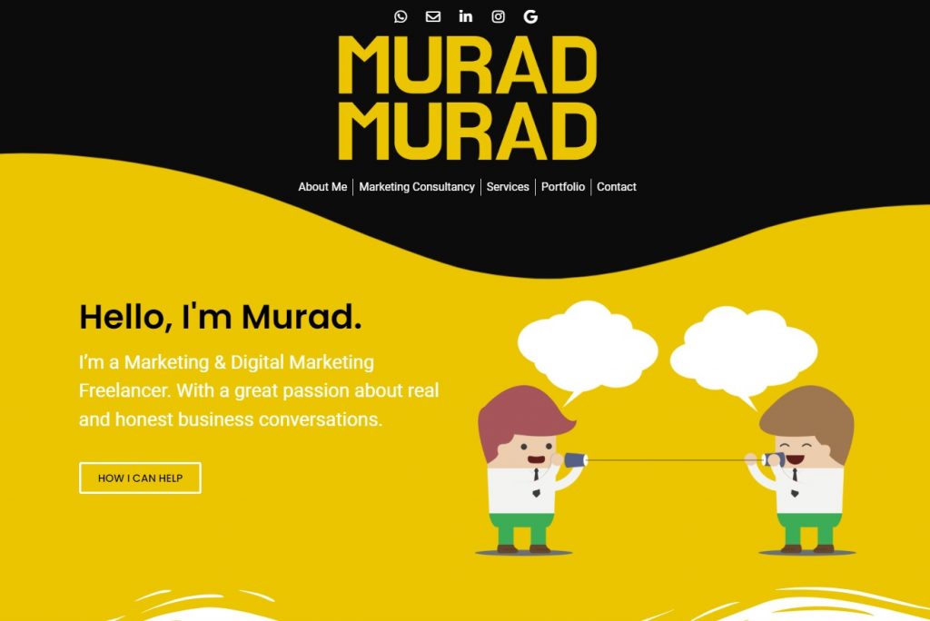marketing portfolio murad murad